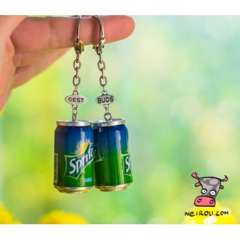 Брелоки для двоих друзей "Best Friends Buds. Sprite". Цена за 1 комплект